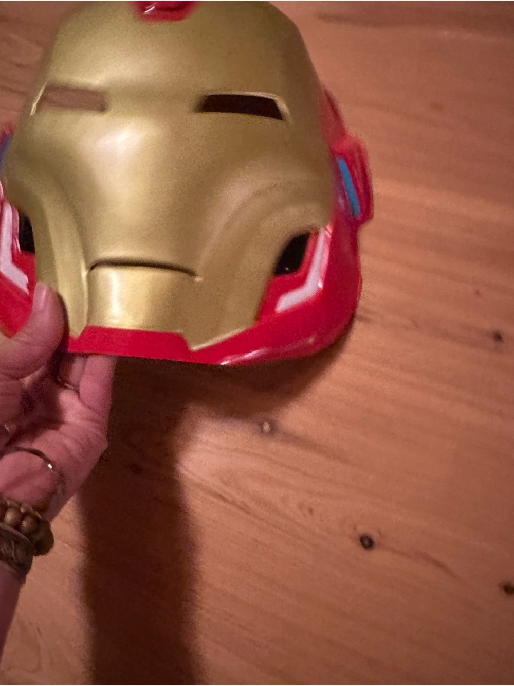 Kids Red and Gold Ironman Costume with Mask - Picture 2 of 5